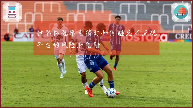 世界杯冠军竞猜时如何避免不正规平台的风险和陷阱