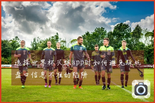 选择世界杯买球app时如何避免踩坑盘口信息不准的陷阱
