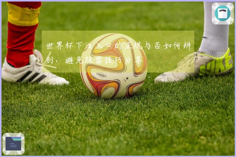 世界杯下注入口的正规与否如何辨别，避免踩雷技巧分享