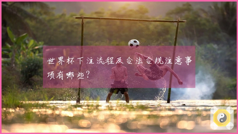 世界杯下注流程及合法合规注意事项有哪些？