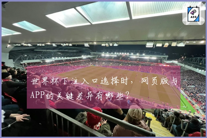 世界杯下注入口选择时，网页版与APP的关键差异有哪些？